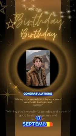 Happy birthday 