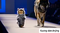 kucing berteman