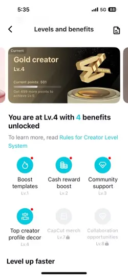 Finally level 4
