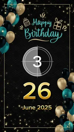 hbd 26 June 2025