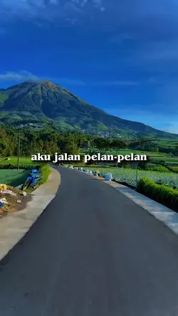 Aku jalan pelanpelan