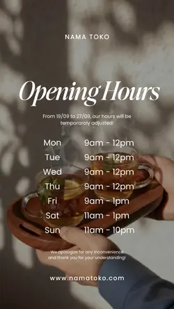 Opening hours