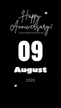 09 august anniversar