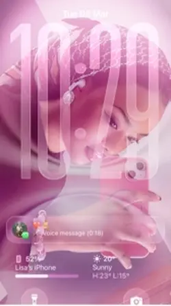 Écran iPhone 💞