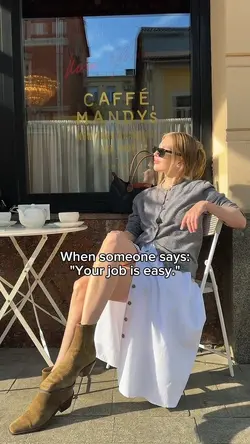 your job is easy