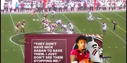 FSU UPSETS Alabama 😳