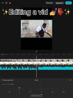 Editing the video