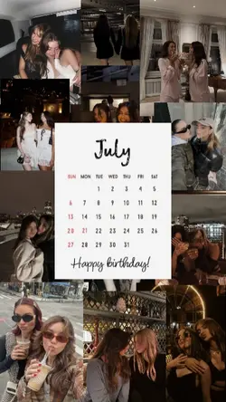 July happy birthday