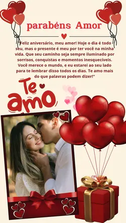 Parabéns Amor