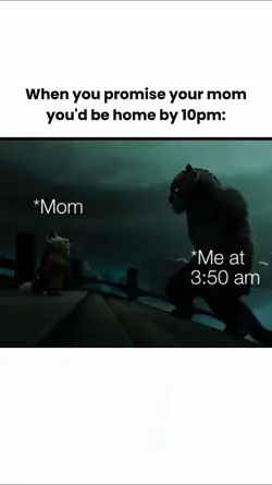 U promise ur mom