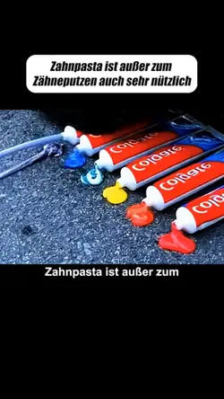 Zahnpasta Lifehack 