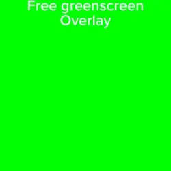 Green screen overla