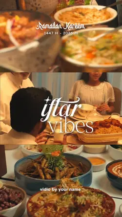 iftar vibes ramadan