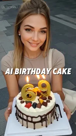 AI Birthday Cake