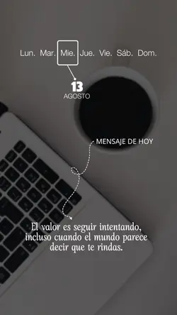 MIÉRCOLES 13 agosto