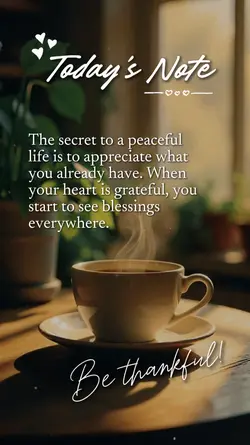 Grateful heart