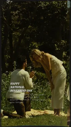 HAPPY boy friend day