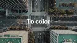 To color transitio