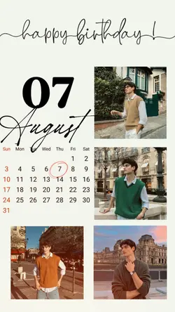 BIRTHDAY 07 AUGUST