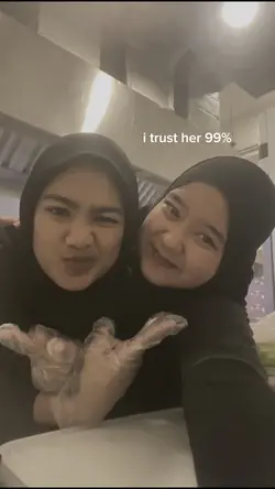 trust her. 