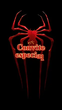 convite homem aranha