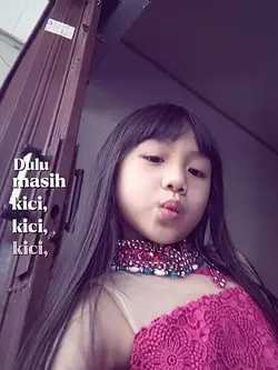 dulu masi kici kici