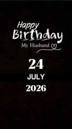 B'day My Husband