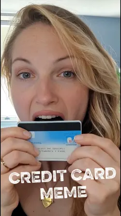 CREDIT CARD MEME