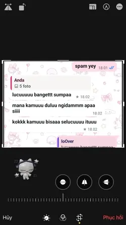 ss chat lucu