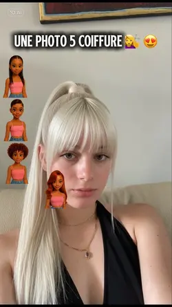 5 coiffure luxe 🥰😍❤️