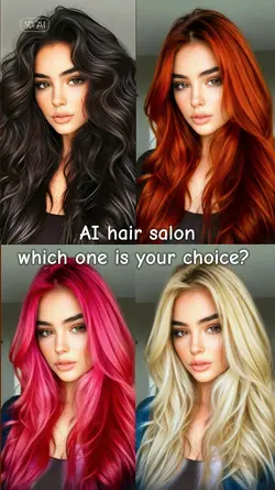 AI hair salon