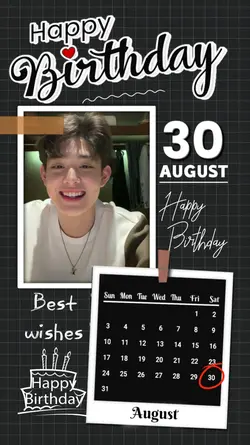 30 AUGUST HBD AESTH