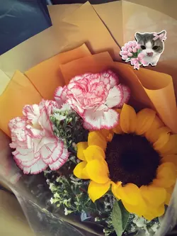 Live photo flower