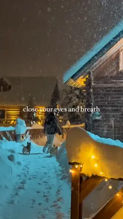 Smell snow