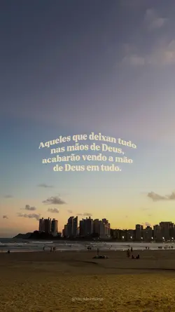 Tudo na mão de Deus