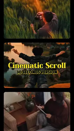 cinematic scroll
