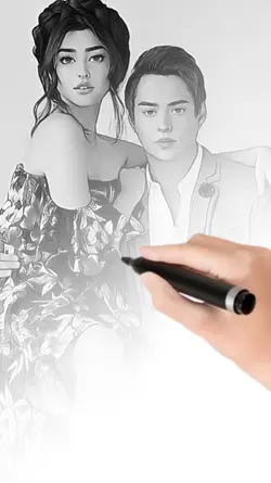 desenhando você 