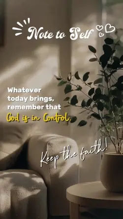 GOD IS IN CONTROL