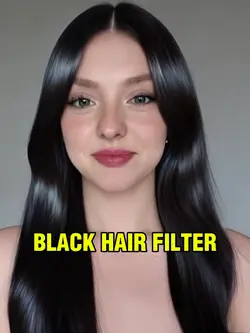BLACK HAIR FILTER 