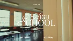 So high school