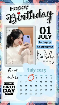 1 JULY HBD 2025