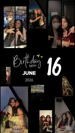 Birthdy 16 June