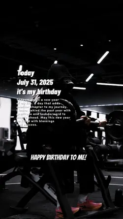 birthday at gym