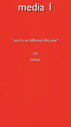 my honey i know 🫠