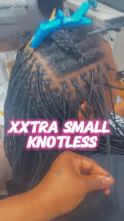 Xtra small Knotless 