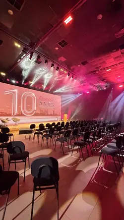 Bastidores e evento 