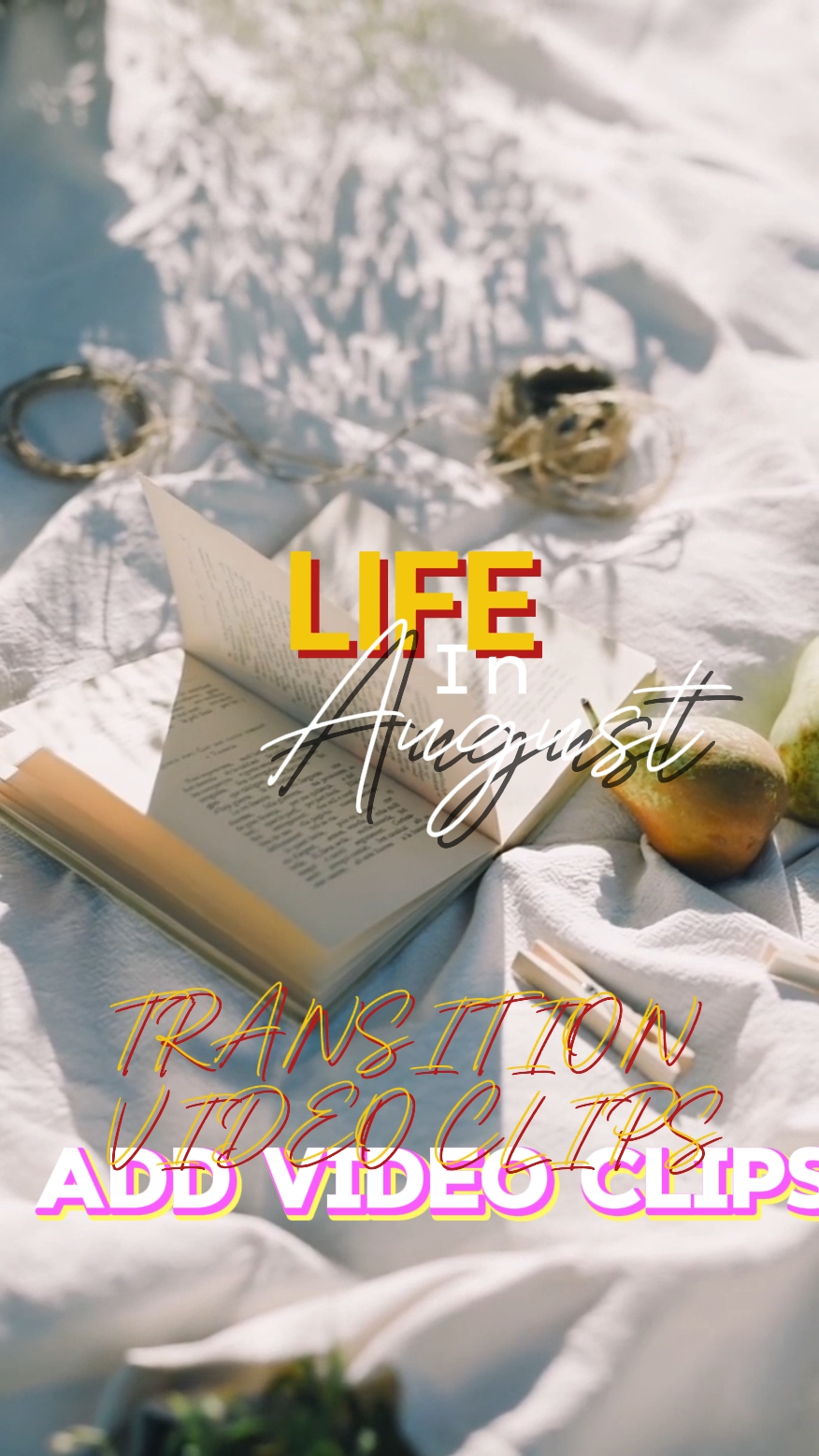 capcut template cover