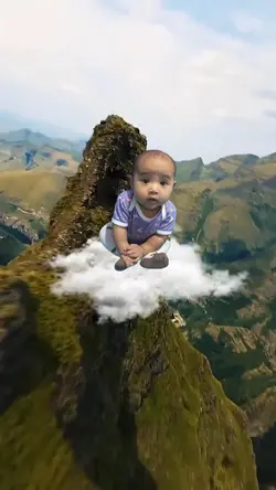 Funny baby
