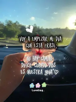 Dios es mi guía...