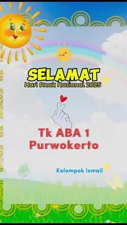 Selamat Hari Anak